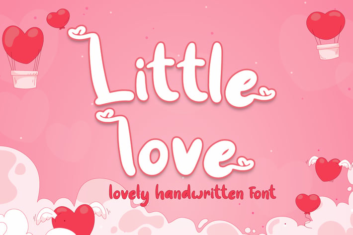 Little love - Lovely Font
