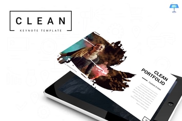 Clean Keynote Template