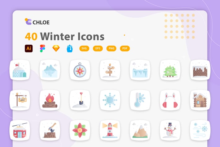 Chloe - Winter Icons