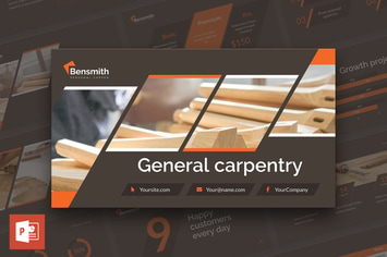 Carpenter PowerPoint Presentation Template