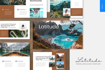 Latitude - Travelling Keynote Template