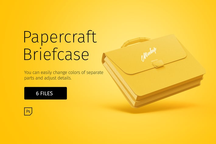 Papercraft Briefcase