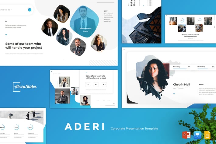 Aderi - Corporate Powerpoint Template