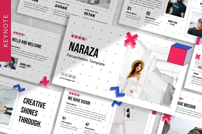 Naraza - Creative Keynote Template