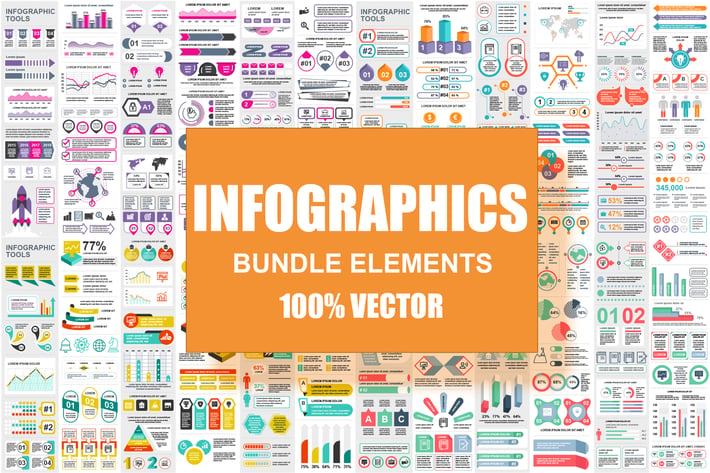 Infographic Elements Template Info Graphics