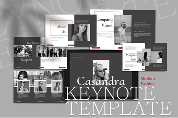 CASANDRA - Fashion Keynote Template