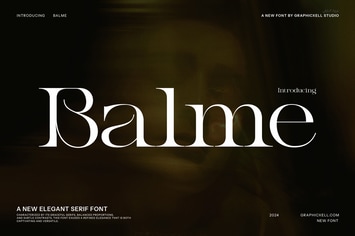 Balme Unique Serif Font
