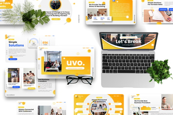 Uvo - Marketing Keynote Template