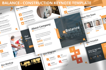 Balance - Construction Keynote Template