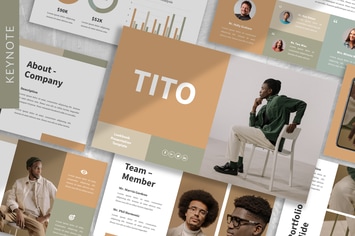 Tito - Brandbook Keynote Template