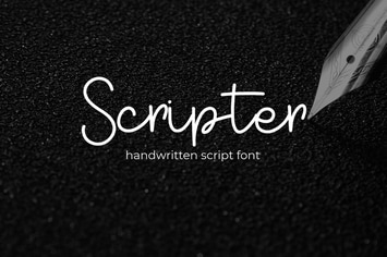 Scripter - Monoline Script Font