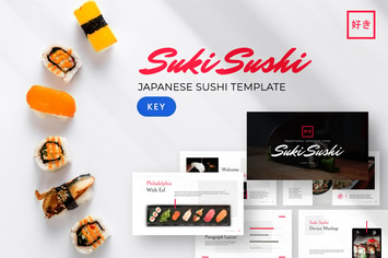 Suki - Sushi Keynote Template