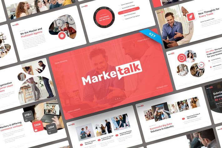 Marketalk - Digital Marketing Keynote Template
