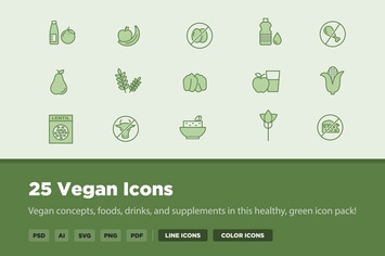 25 Vegan Icons