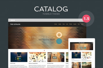 Catalog Tumblr Theme