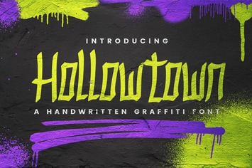 Hollowtown – Handwritten Graffiti