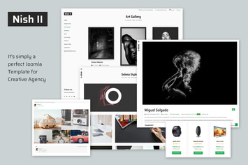 Nish II - Creative Joomla 4 Template