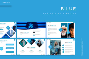 Bilue - Google Slides Template