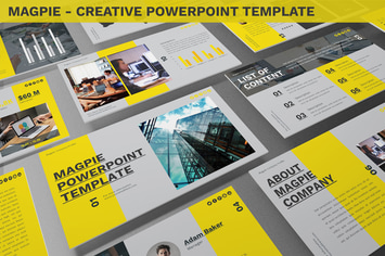 Magpie - Creative Powerpoint Template