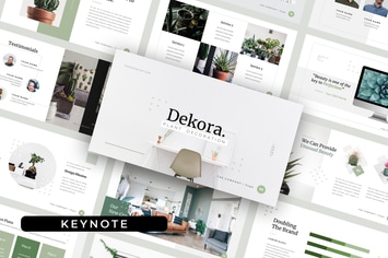 Dekora - Clean Business Keynote