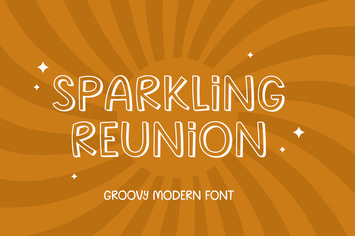 Sparkling Reunion Casual Sans Serif Font