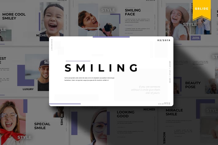 Smiling | Google Slides Template