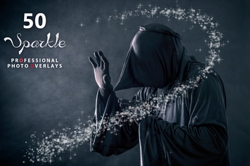 50 Sparkle Photo Overlays