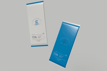Wrapped Chocolate Mockup