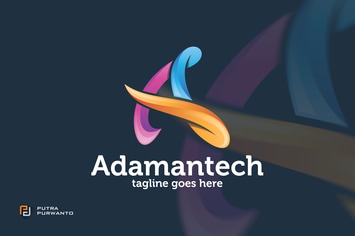 Adamantech / Letter A - Logo Template