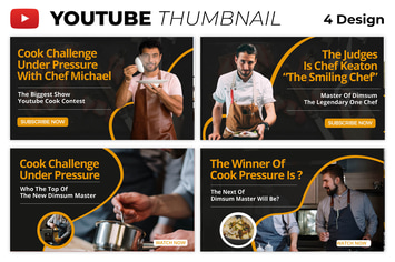 Cook Youtube Thumbnail Template