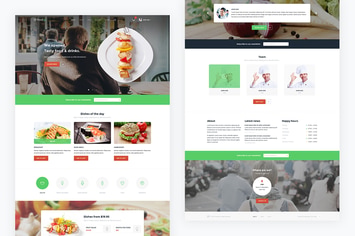 FoodUp — Food & Restaurant Template