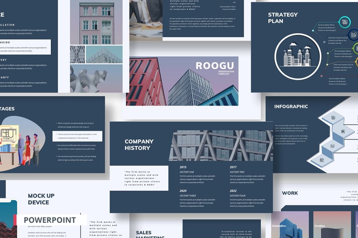 Roogu Corporate Power Point Template