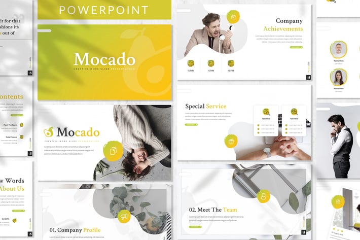 Mocado - Business Powerpoint Template