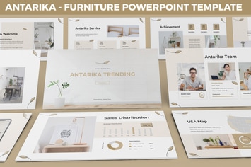 Antarika - Furniture Powerpoint Template