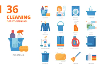 Cleaning Flat Style