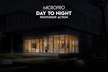 MicroPro Day to Night Photoshop Action