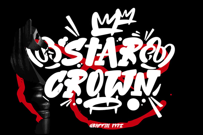 Star Crown - Graffiti Type