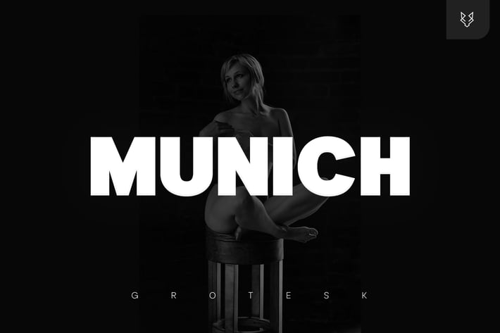 Munich Pro Display Typeface