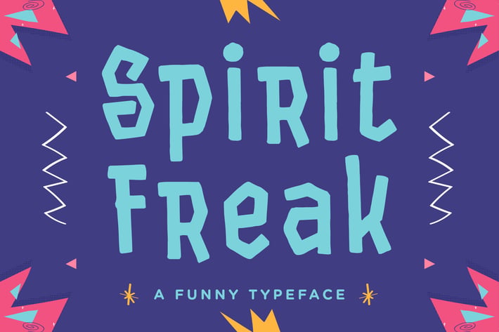 Spirit Freak - Funny Typeface