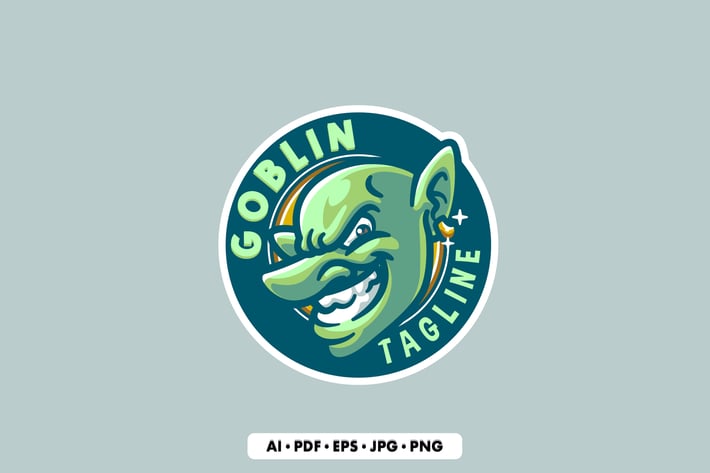 Goblin Cartoon logo