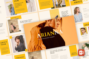 Arianna - Fashion PowerPoint Template