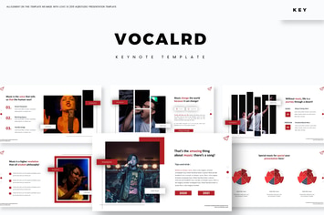 Vocalrd - Keynote Template