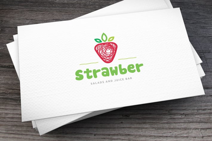 Strawber Logo Template