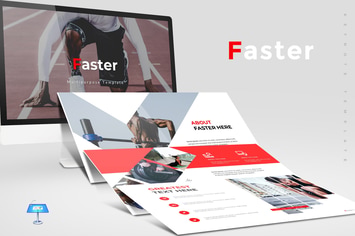Faster - Keynote Template