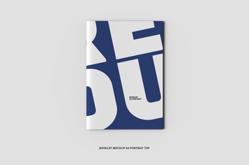 Top View Portrait Booklet A5