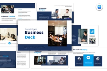 Business Deck - Keynote Template