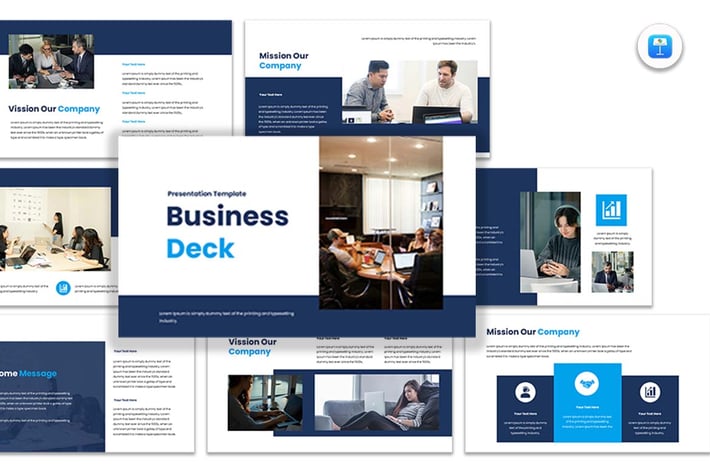 Business Deck - Keynote Template
