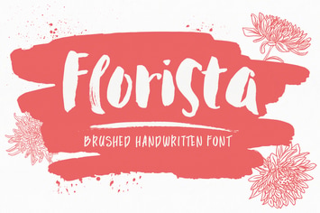 Florista Brush Font Duo