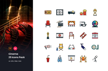 Cinema Icons Pack