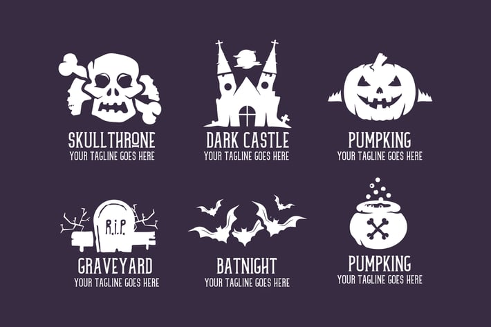 Halloween Logo Collection